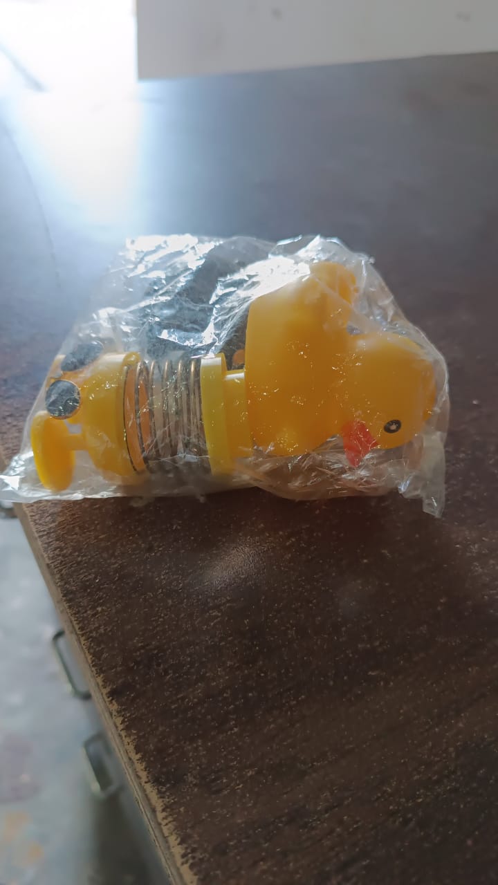 Spring Doll Dance Toy Duck Car Bicycle Bell with Propeller Helmet (1 Pc / Mix Design) Spring Doll Dance Toy Duck Car Bicycle Bell with Propeller Helmet (1 Pc / Mix Design)